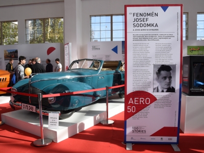 Aero 50 Dynamik na výstavě 100RIES